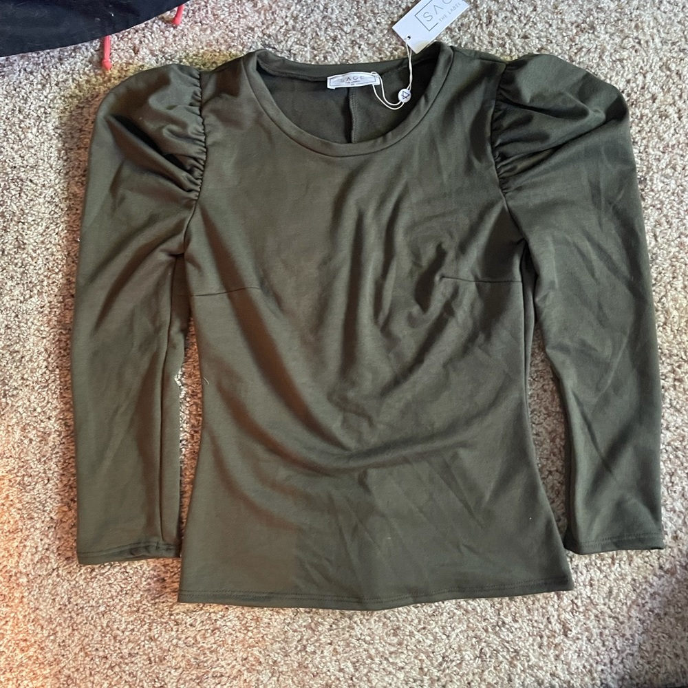 Amuse Society long sleeve blouse